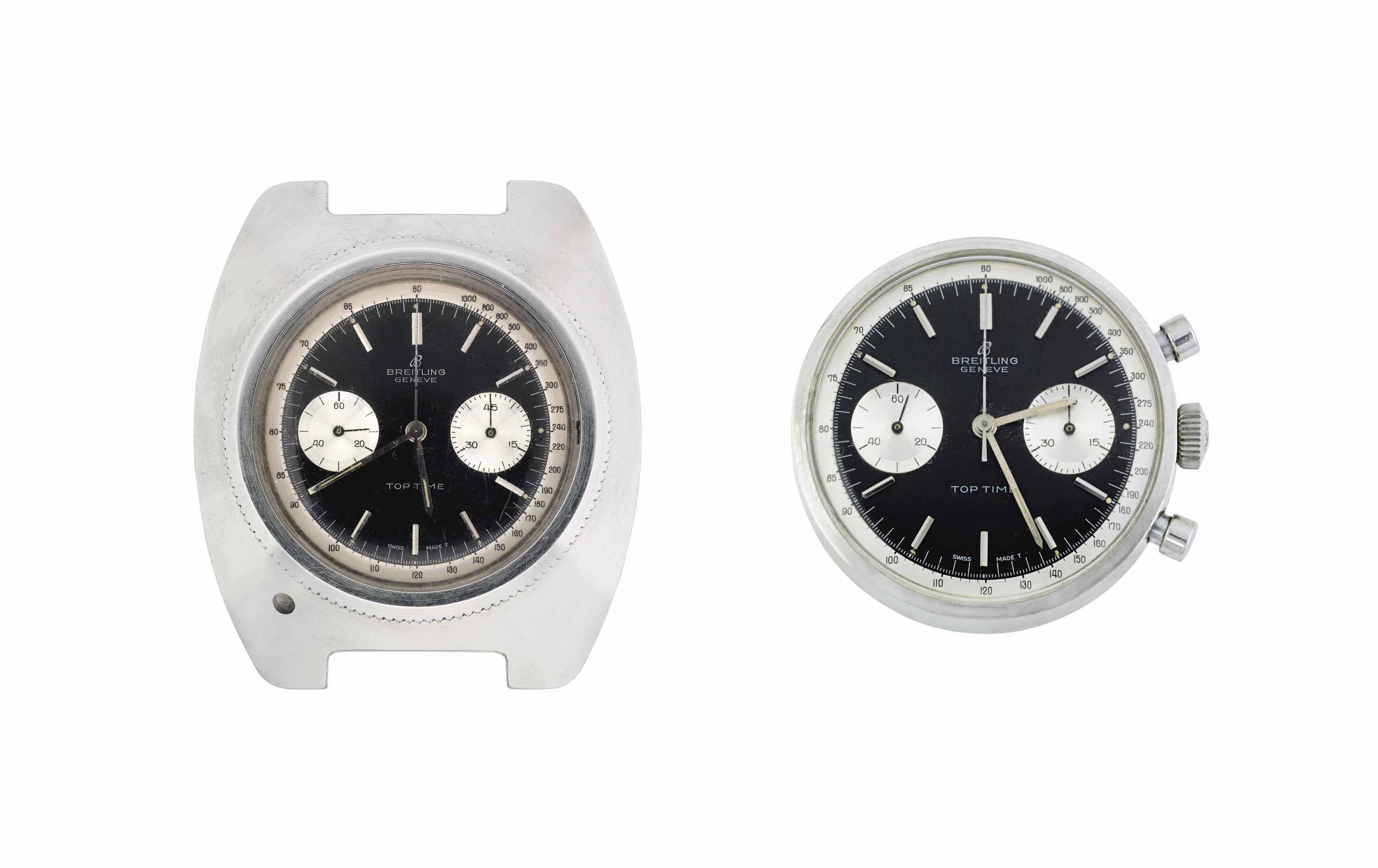 Breitling Top Time / Thunderball prop — Подлинный Top Time из Thunderball в специальном корпусе Valley Tool Company.