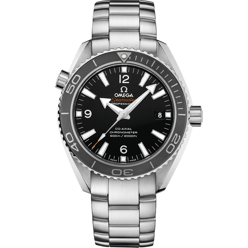 OMEGA Seamaster Planet Ocean 600M — Официальная фотография OMEGA 232.30.42.21.01.001; серийная модель, не съёмочный реквизит.